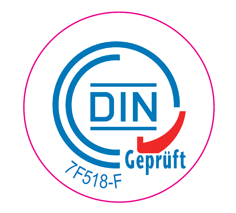 DIN Geprüft, Registernummer 7F518-F
